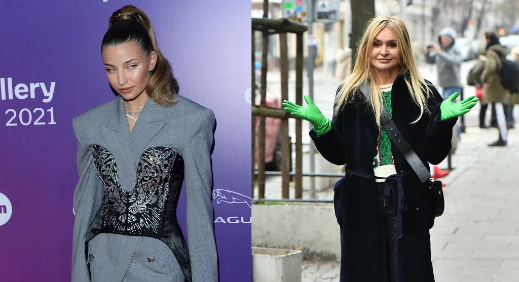 Monika Olejnik i Julia Wieniawa Monika Olejnik i Julia Wieniawa