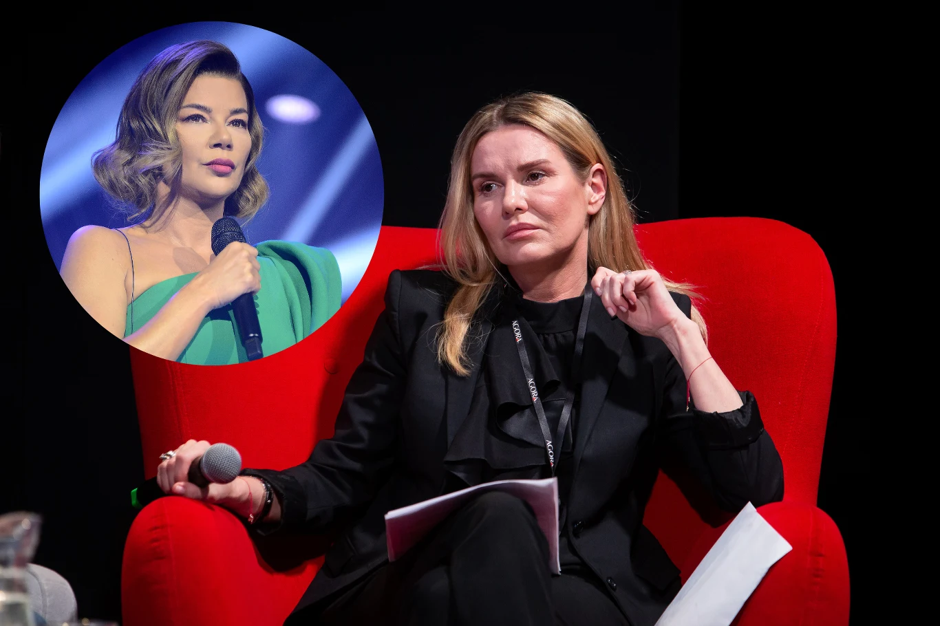 Hanna Lis i Edyta Górniak Hanna Lis i Edyta Górniak