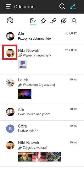 int apk zaznaczanie 