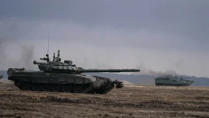 Rosyjskie czołgi; zdj. ilustracyjne