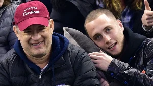 Chet Hanks z ojcem w 2015 roku