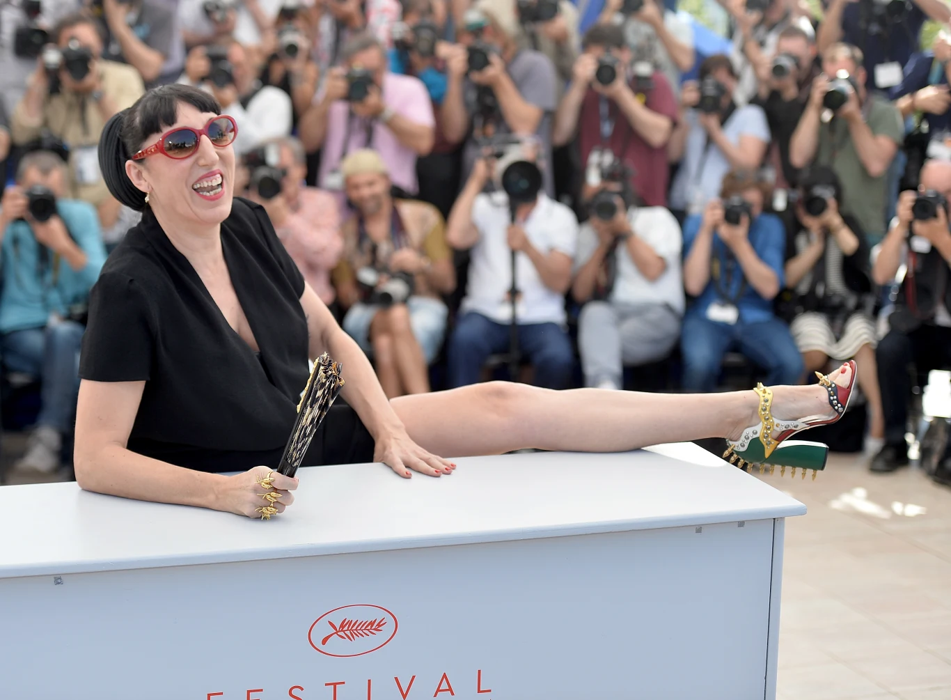 Rossy De Palma na festiwalu w Cannes