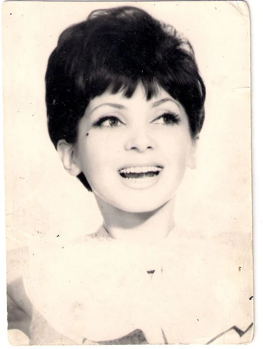 Halina Kunicka w młodości - źródło halinakunicka.eu