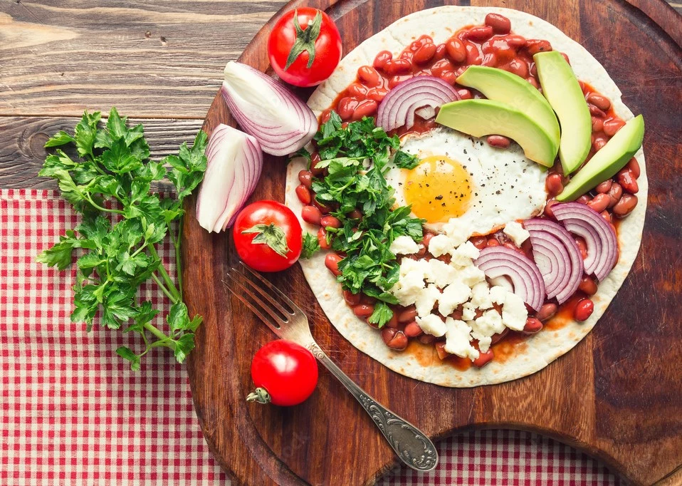 Huevos rancheros -  śniadanie w stylu meksykańskim
