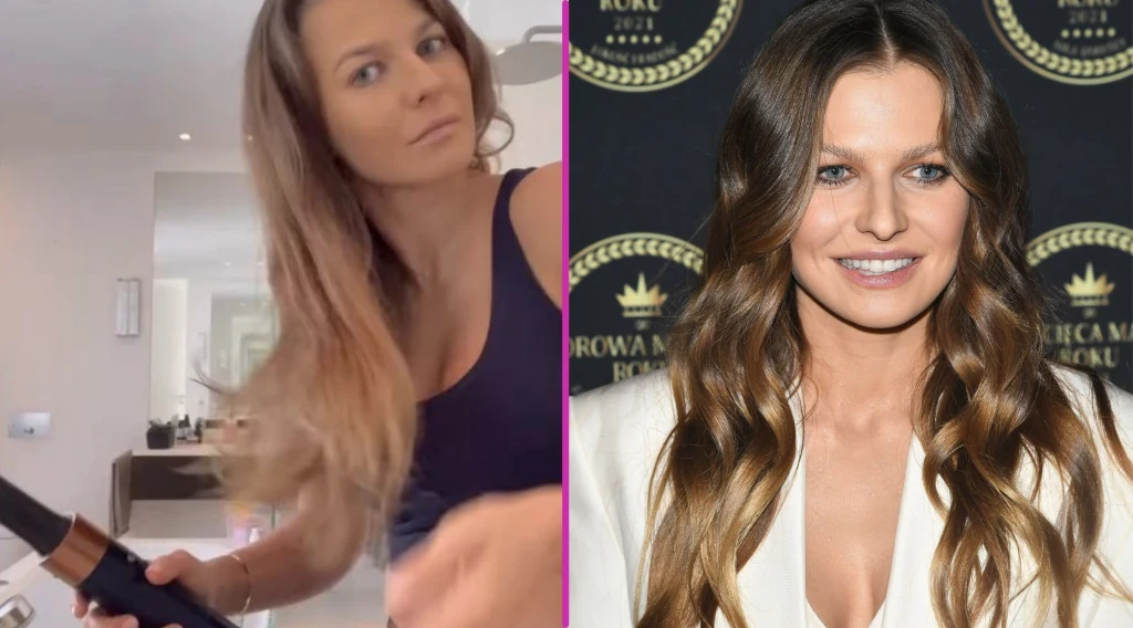 Anna Lewandowska została posądzona o posiadanie doczepianych włosów