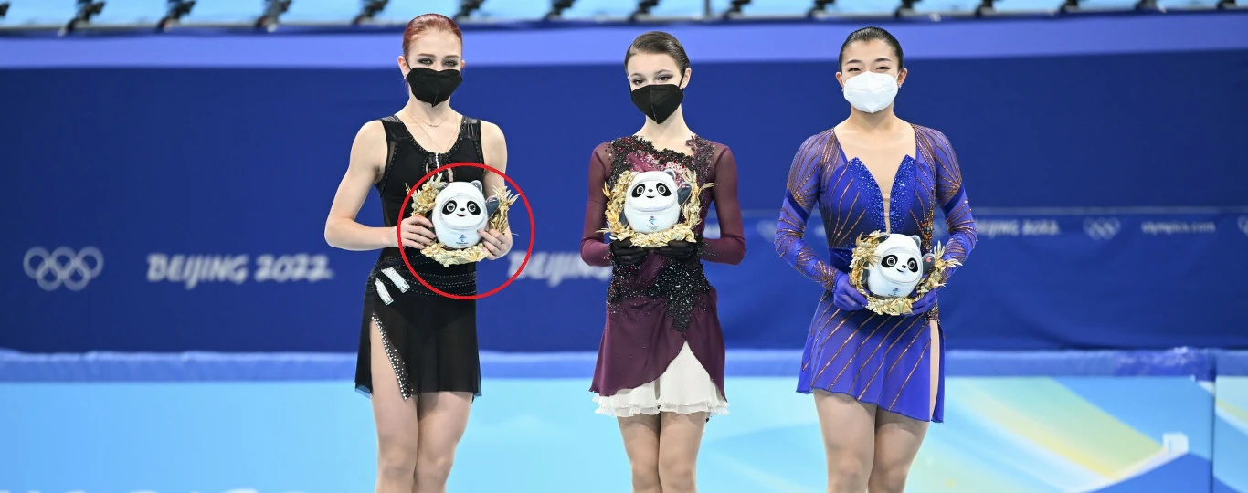 Media i internauci dyskutują o geście Aleksandry Trusowej w Pekinie Media i internauci dyskutują o geście Aleksandry Trusowej w Pekinie