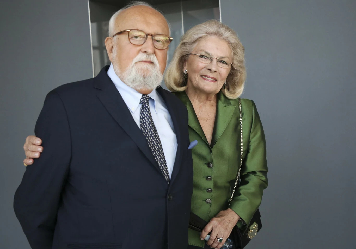Krzysztof Penderecki wciąż nie doczekał się pogrzebu. Na zdjęciu z żoną Elżbietą Penderecką Krzysztof Penderecki wciąż nie doczekał się pogrzebu. Na zdjęciu z żoną Elżbietą Penderecką