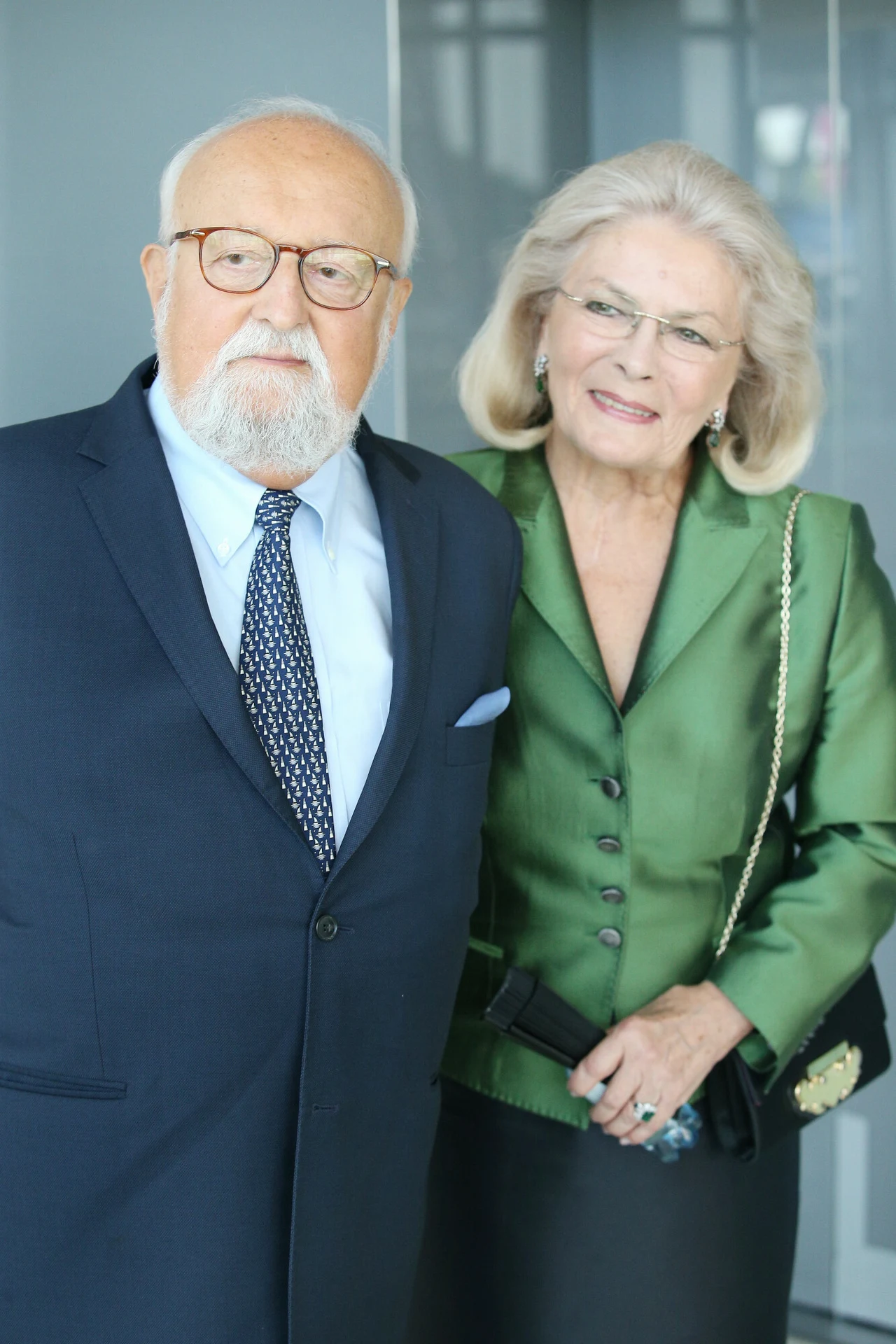 Krzysztof Penderecki i Elżbieta Penderecka Krzysztof Penderecki i Elżbieta Penderecka