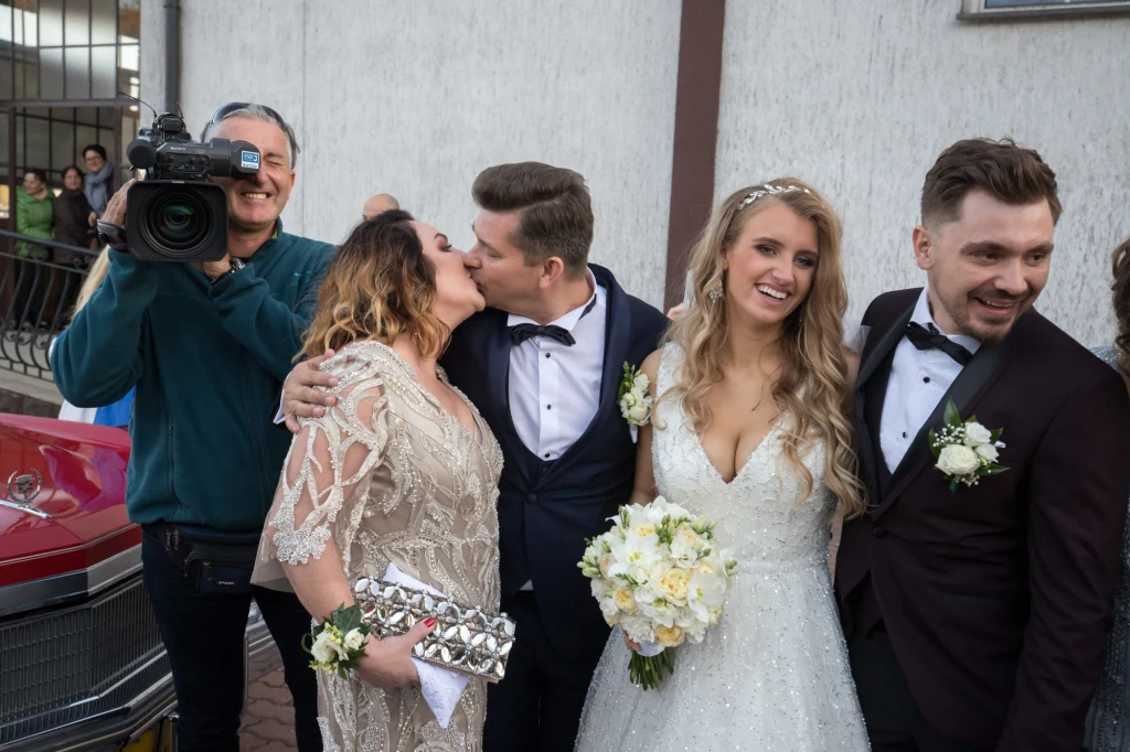 Zenon Martyniuk z żoną i Daniel Martyniuk z byłą żoną Zenon Martyniuk z żoną i Daniel Martyniuk z byłą żoną