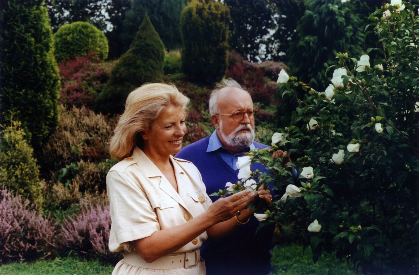 Elżbieta Penderecka i Krzysztof Penderecki