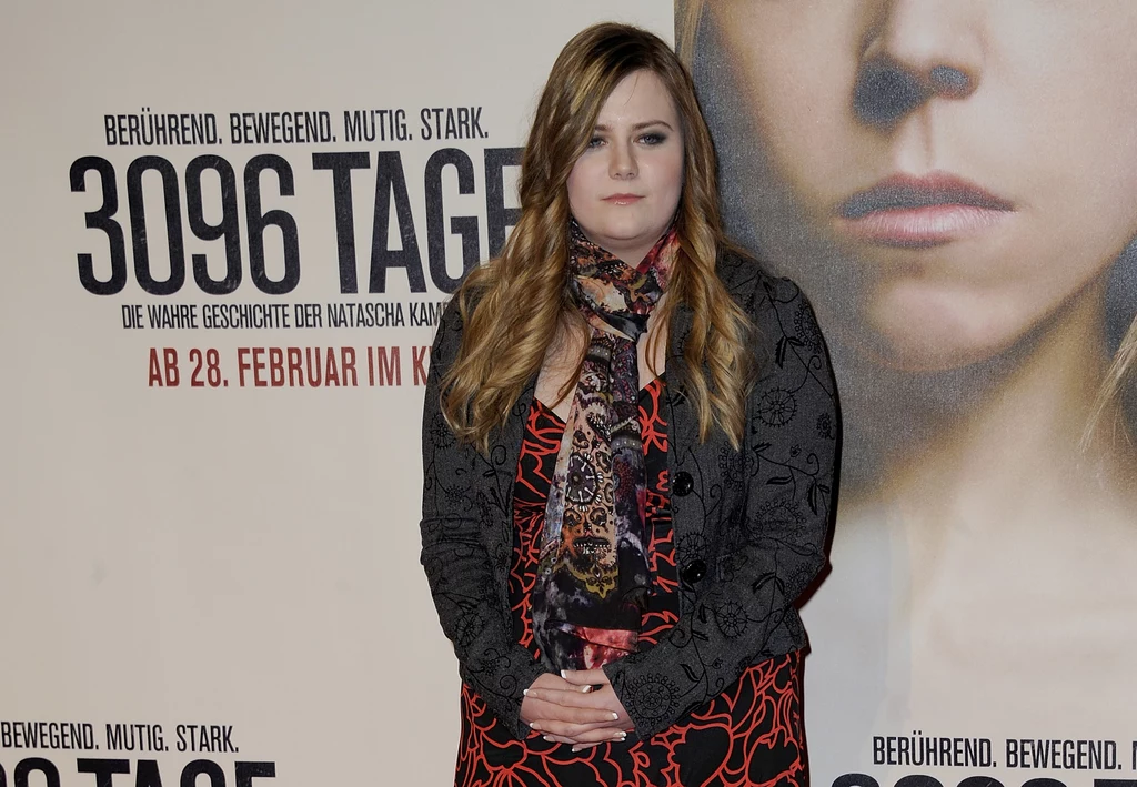 Natascha Kampusch na premierze filmu będącego adaptacją jej książki