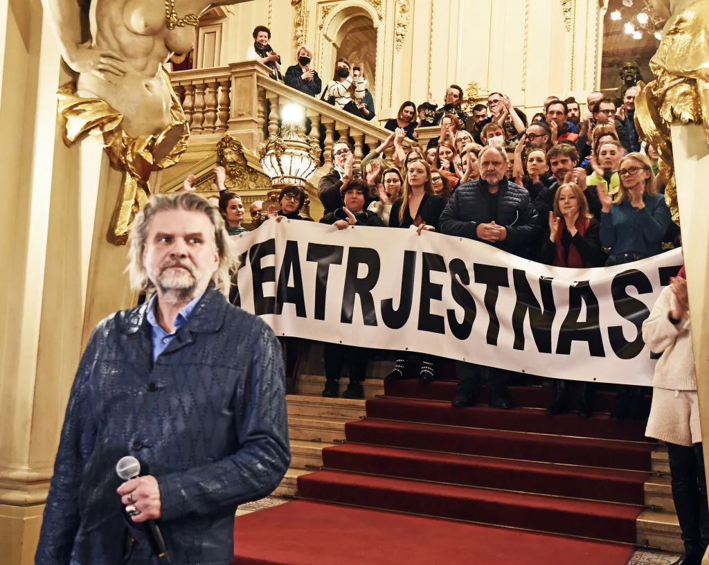 Teatr Słowackiego, konferencja prasowa