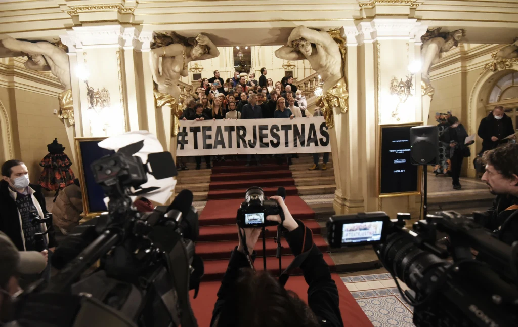 Teatr Słowackiego, konferencja prasowa