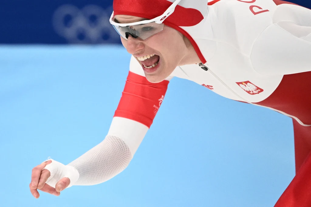 Pekin 2022. Magdalena Czyszczoń na olimpijskiej trasie Pekin 2022. Magdalena Czyszczoń na olimpijskiej trasie