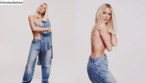 Khloé Kardashian pozuje bez bielizny. Fani zachwyceni