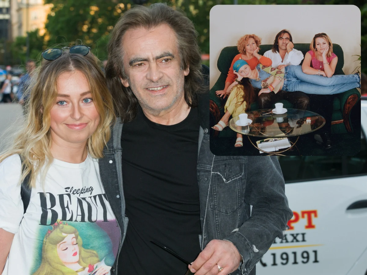 Witold Paszt z córką Witold Paszt z córką