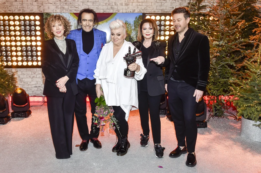 Witold Paszt na planie "The Voice Senior" Witold Paszt na planie "The Voice Senior"