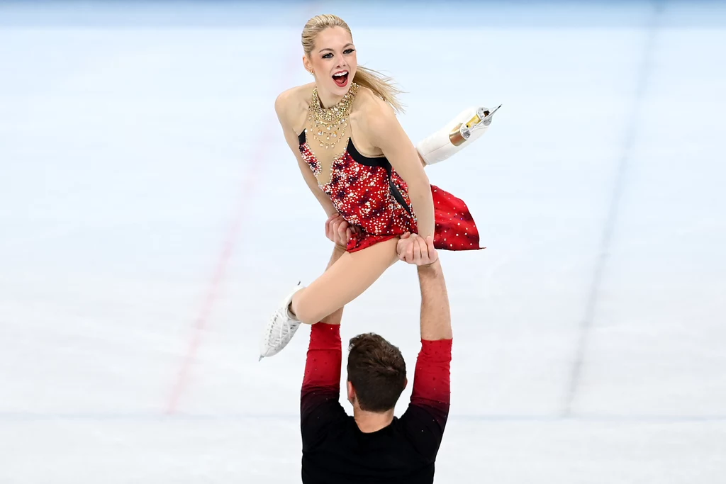 Alexa Knierim i Brandon Frazier Alexa Knierim i Brandon Frazier