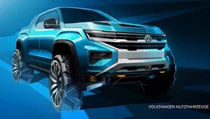 Volkswagen Amarok na nowych szkicach