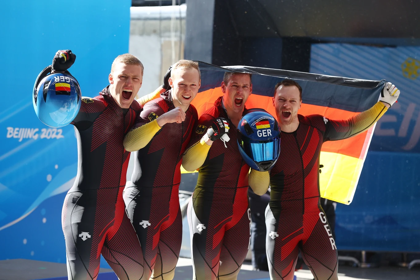 Pekin 2022. Bobsleje. Francesco Friedrich i jego osada Pekin 2022. Bobsleje. Francesco Friedrich i jego osada