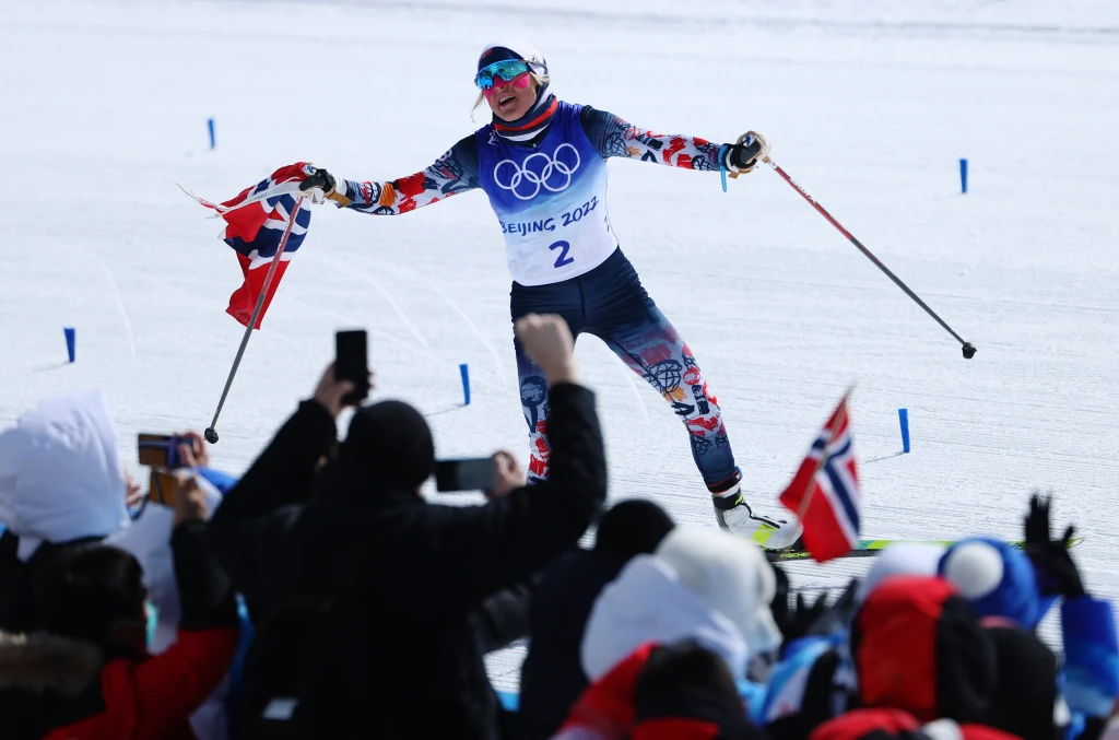 Pekin 2022. Biegi narciarskie. Therese Johaug Pekin 2022. Biegi narciarskie. Therese Johaug