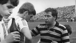 Wojciech Łazarek w czasie pracy w Lechu Poznań 