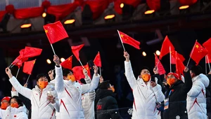 Chiny podczas ceremonii zamknięcia igrzysk Pekin 2022
