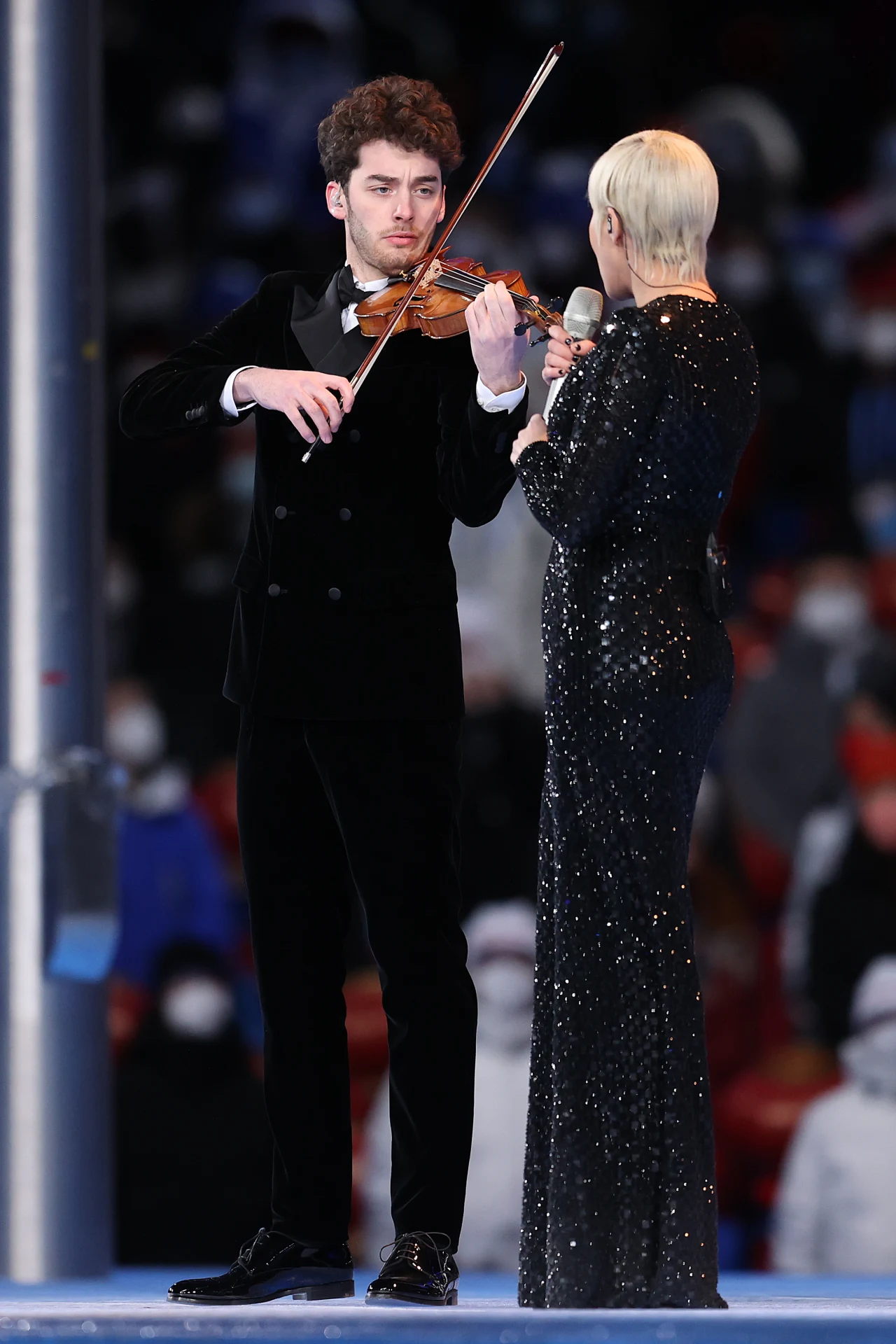 Malika Ayane odśpiewała hymn Włoch podczas ceremonii zamknięcia igrzysk olimpijskich w Pekinie