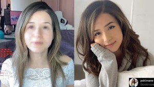 Pokimane - fragment zdjęcia zamieszczonego w serwisie Instagram.com na profilu @pokimanelol