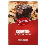 Delecta Brownie mocno czekoladowe mieszanka do wypieku ciasta 550 g