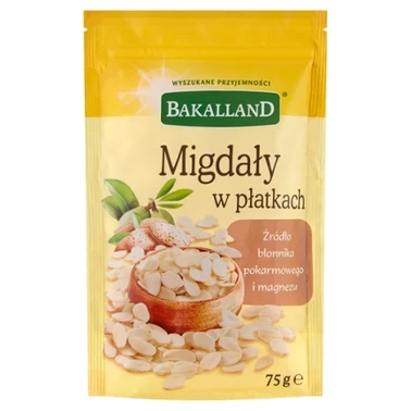 Migdały płatki Bakalland - 0