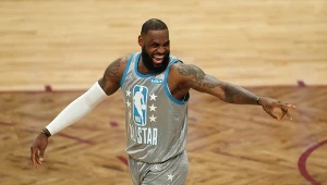 LeBron James podczas Meczu Gwiazd ligi NBA