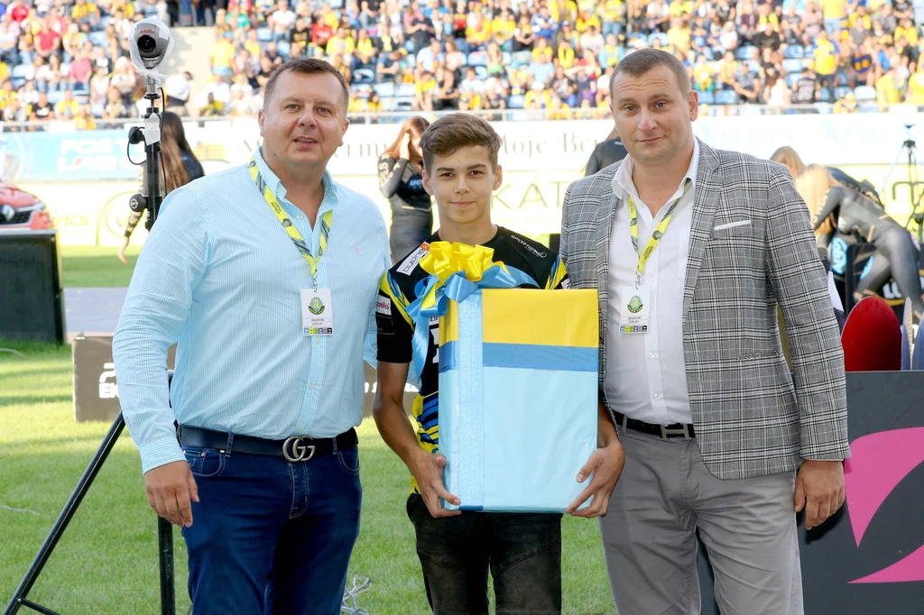 Marek Grzyb z lewej. Z prawej Tomasz Michalski Marek Grzyb z lewej. Z prawej Tomasz Michalski