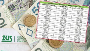 Wysokość emerytur po waloryzacji 2022. Jakie stawki brutto i netto? Sprawdź w tabeli poniżej. 