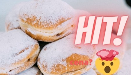 Pączki na Tłusty Czwartek. 