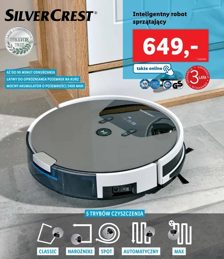 Robot sprzątający SilverCrest