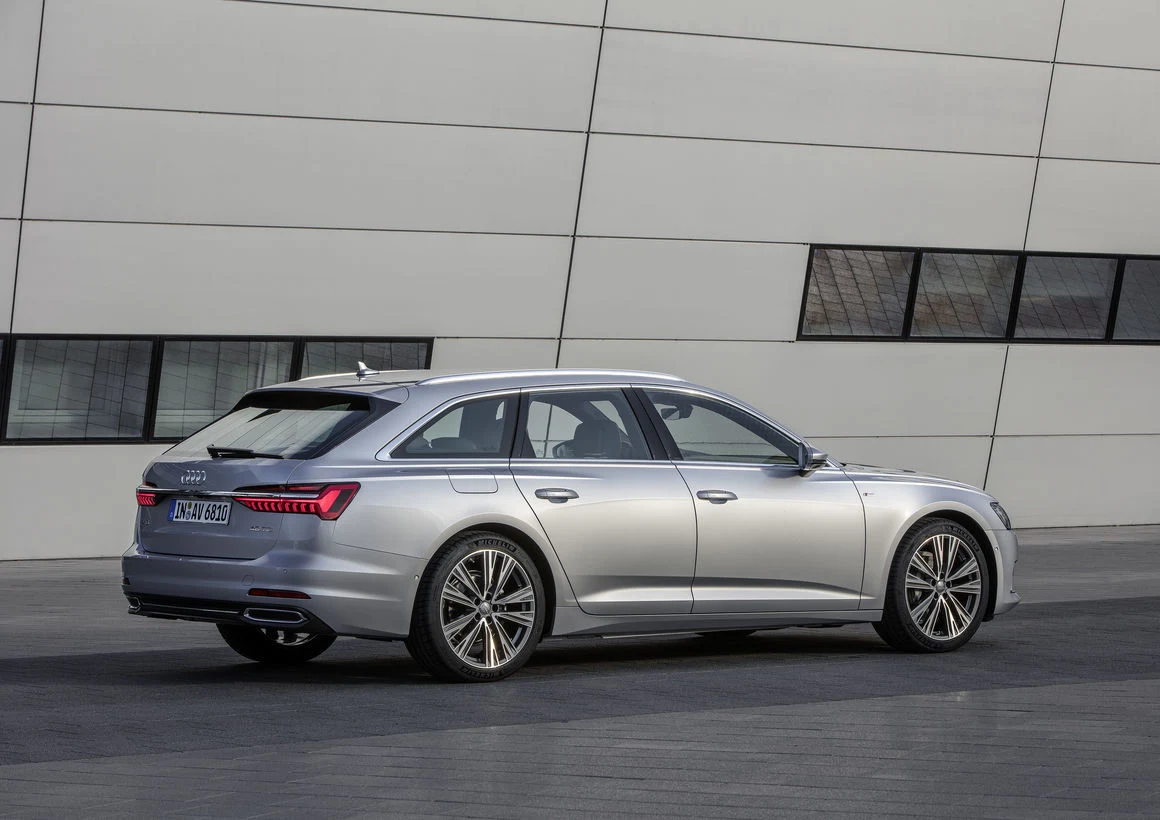 Tak prezentuje się nadwozie kombi w modelu Audi A6