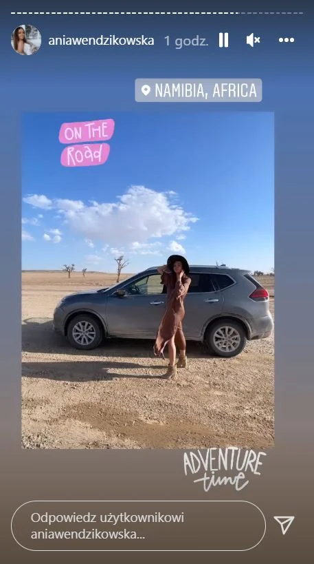 Wendzikowska i roadtrip w Afryce Wendzikowska i roadtrip w Afryce