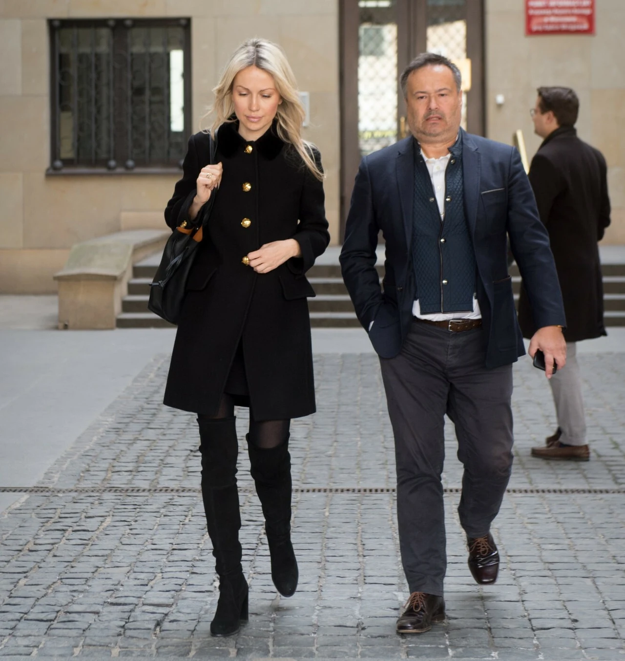 Magdalena Ogórek i Piotr Mochnaczewski 