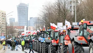 Protest AgroUnii w Warszawie
