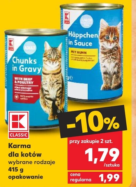Karma dla kota Kaufland