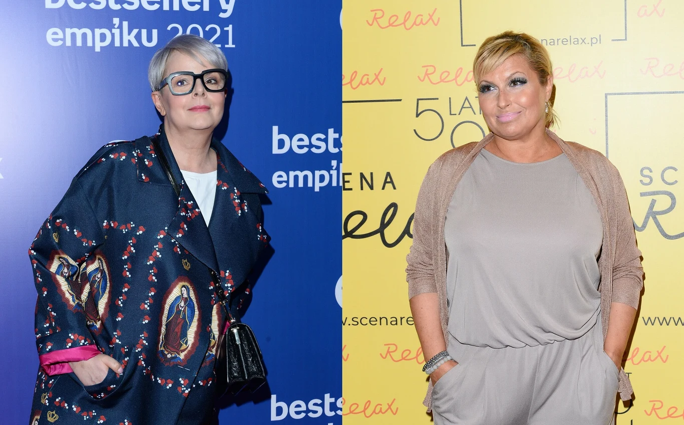 Karolina Korwin Piotrowska i Katarzyna Skrzynecka