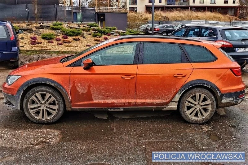 Skradziony Seat Leon