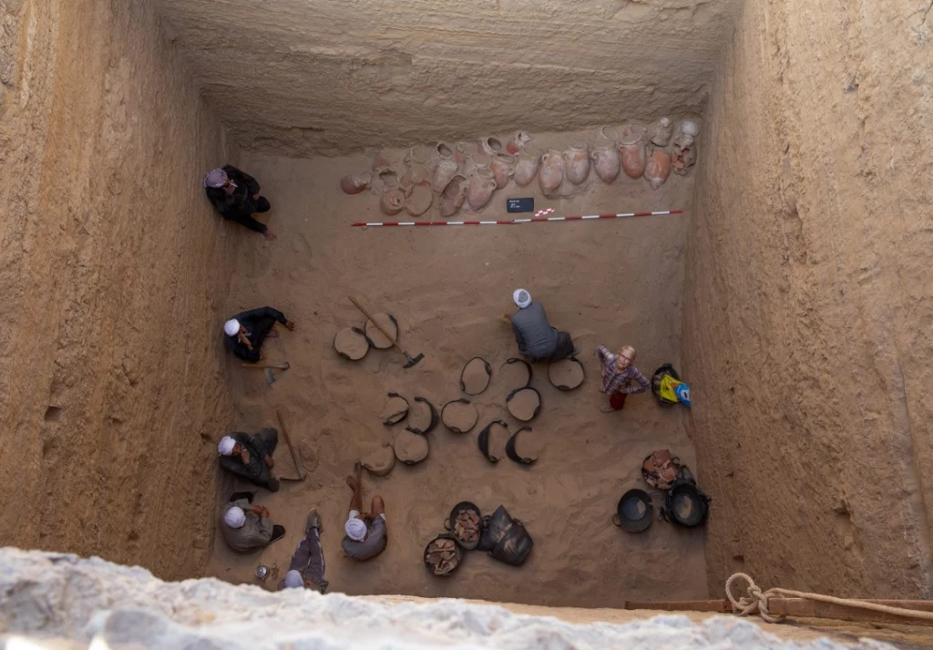 Niesamowite znalezisko archeologów z Czech Fot. Czech Institute of Egyptology/Peter Košárek