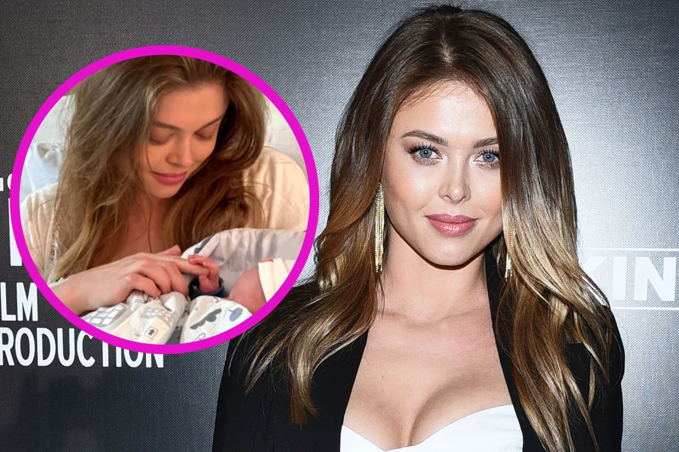 Joanna Opozda z synem Joanna Opozda z synem