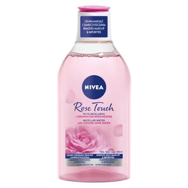 Nivea Rose Touch Płyn micelarny z organiczną wodą różaną 400 ml - 1