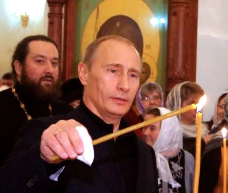 Putin twierdzi, że ma "misję od Boga" Putin twierdzi, że ma "misję od Boga"