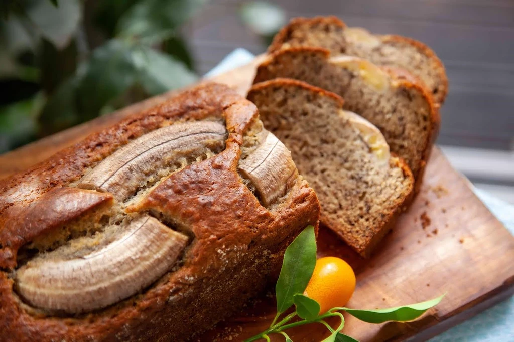 Chlebek bananowy według przepisu Ewy Wachowicz 