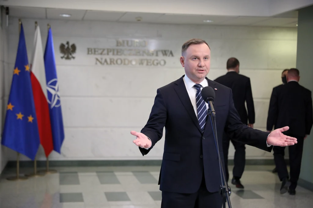 Andrzej Duda o działaniach Rosji: Bezprecedensowy akt agresji Andrzej Duda o działaniach Rosji: Bezprecedensowy akt agresji