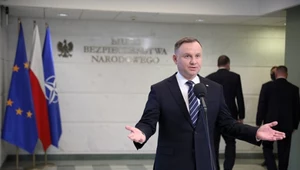 Andrzej Duda o działaniach Rosji: Bezprecedensowy akt agresji